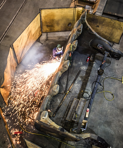 Bucket Welding Bucket Welding