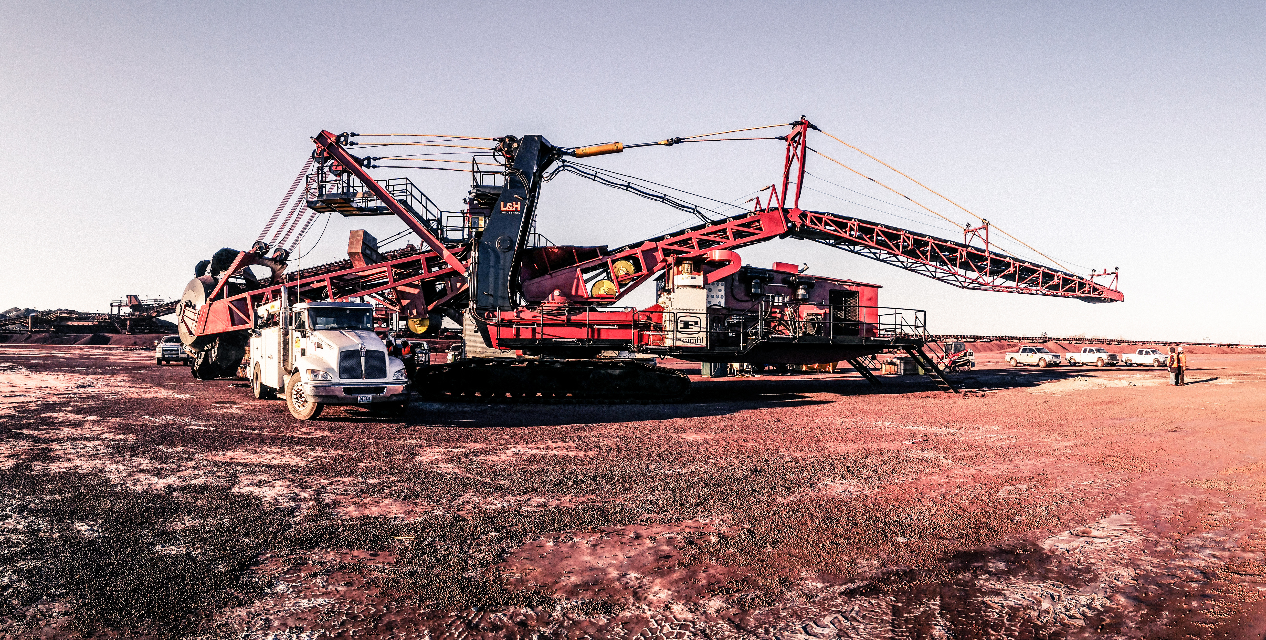 L H Completes Entire Bucket Wheel Rebuild L H Industrial L H Completes Entire Bucket Wheel Rebuild L H Industrial